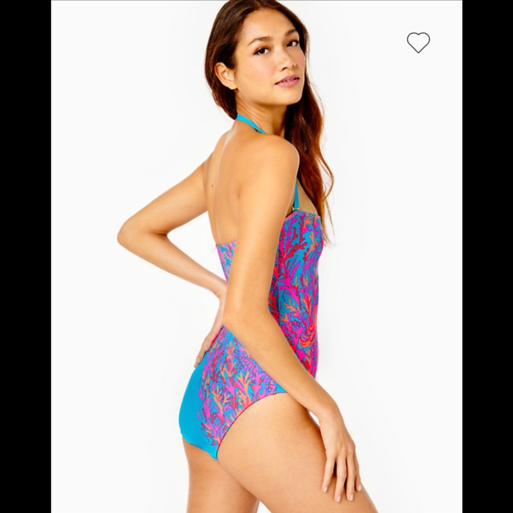 Lilly Pulitzer Oasis Goddess of the Sea one piece swimsuit Size 6